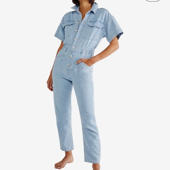 FREE PEOPLE | Marci jumpsuit size M - Picture 8 of 8